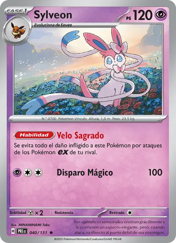 Sylveon 40 – Evoluciones Prismáticas