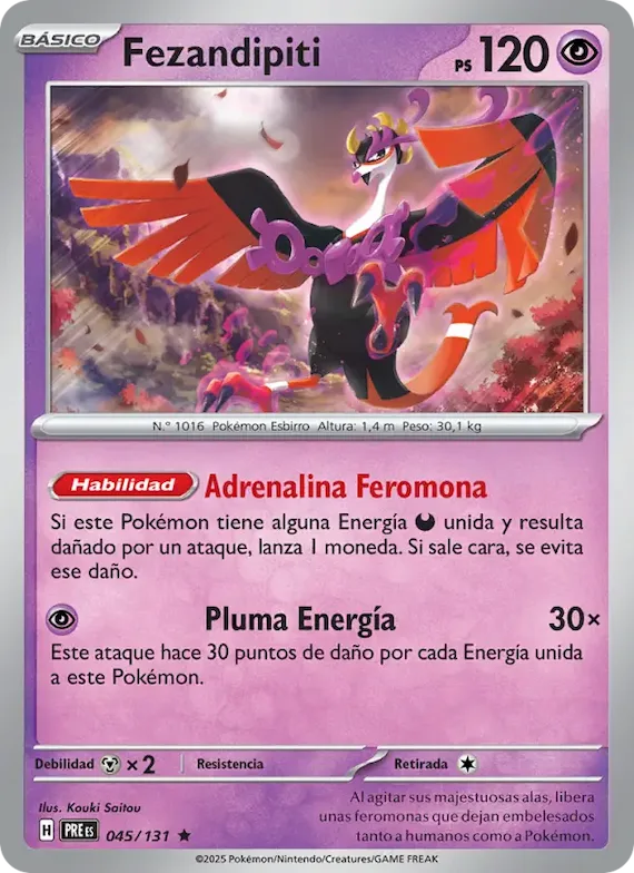 Fezandipiti 45 – Evoluciones Prismáticas