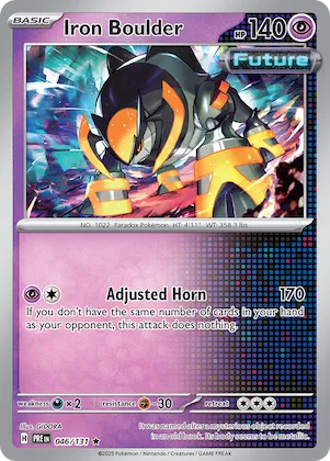 Iron Boulder #46 – Prismatic Evolutions