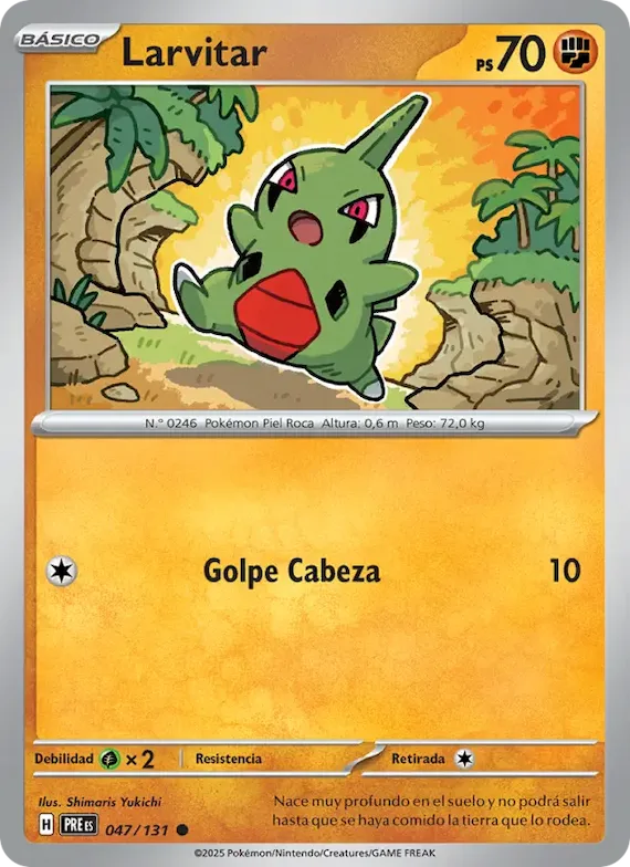 Larvitar 47 – Evoluciones Prismáticas