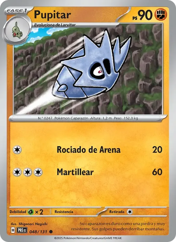 Pupitar 48 – Evoluciones Prismáticas