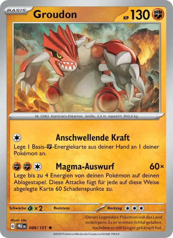 Groudon 49 – Prismatische Entwicklungen