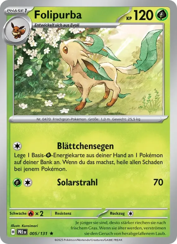 Folipurba 5 – Prismatische Entwicklungen