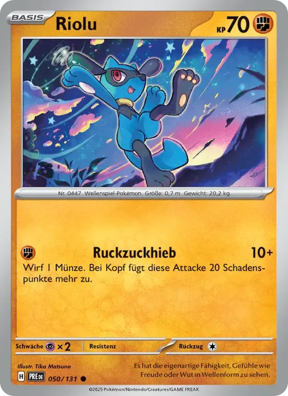 Riolu 50 – Prismatische Entwicklungen