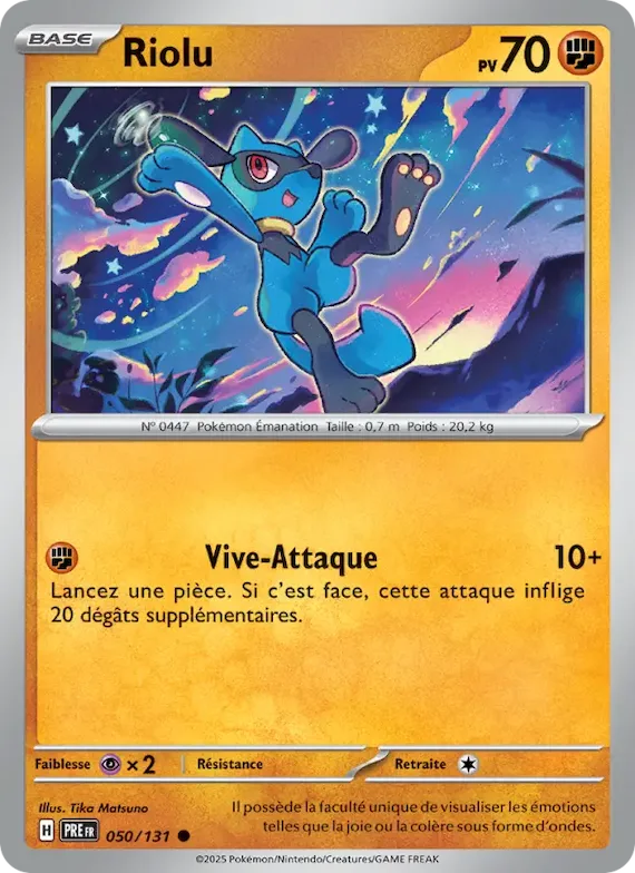 Riolu 50 – Évolutions Prismatiques