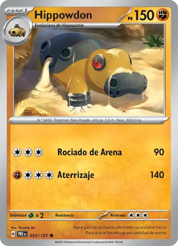 Hippowdon 53 – Evoluciones Prismáticas