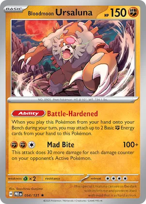 Bloodmoon Ursaluna #54 – Prismatic Evolutions