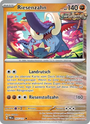 Riesenzahn Nr. 55 – Prismatic Evolutions