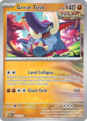 Great Tusk #55 – Prismatic Evolutions