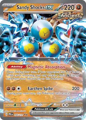 Sandy Shocks ex #56 – Prismatic Evolutions