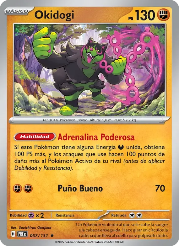 Okidogi 57 – Evoluciones Prismáticas