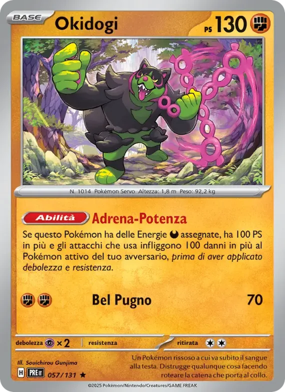 Okidogi 57 – Evoluzioni Prismatiche