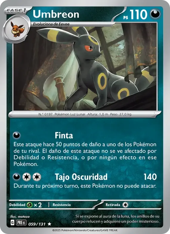 Umbreon 59 – Evoluciones Prismáticas