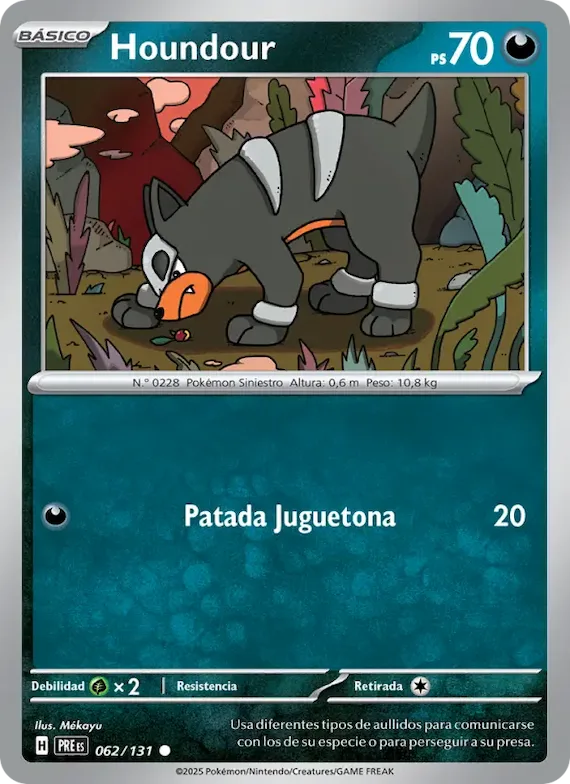 Houndour 62 – Evoluciones Prismáticas