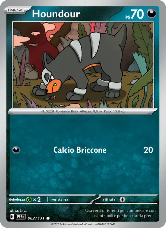 Houndour 62 – Evoluzioni Prismatiche