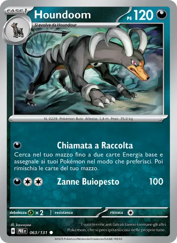 Houndoom 63 – Evoluzioni Prismatiche