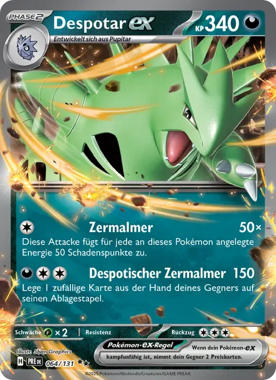 Despotar-ex 64 – Prismatische Entwicklungen