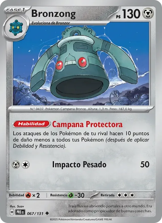 Bronzong 67 – Evoluciones Prismáticas