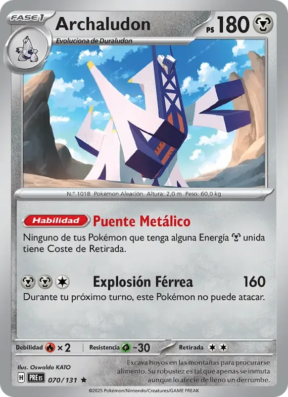 Archaludon 70 – Evoluciones Prismáticas