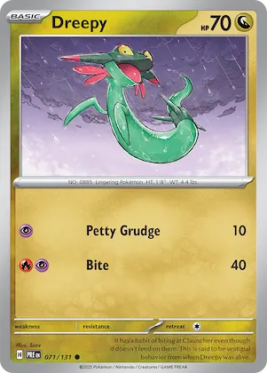 Dreepy #71 – Prismatic Evolutions