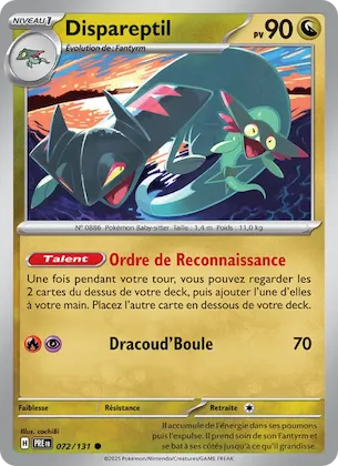 Dispareptil n° 72 – Évolutions Prismatiques