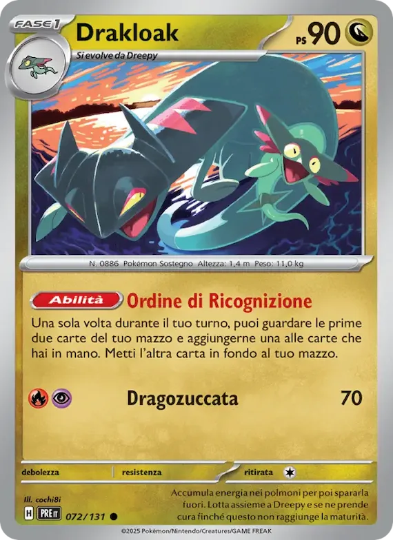 Drakloak 72 – Evoluzioni Prismatiche