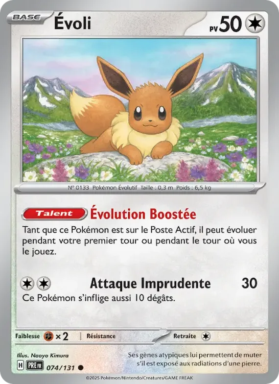Évoli 74 – Évolutions Prismatiques