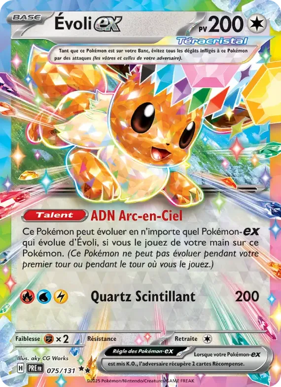 Évoli-ex 75 – Évolutions Prismatiques