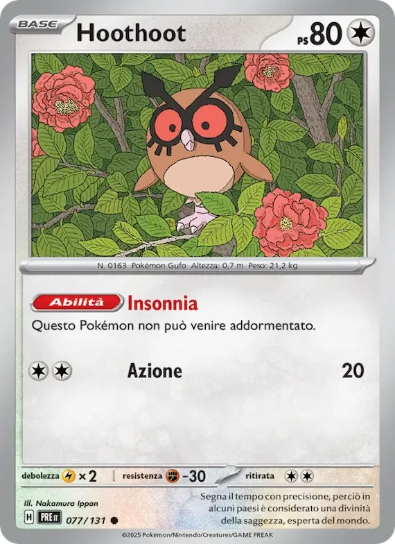 Hoothoot 77 – Evoluzioni Prismatiche