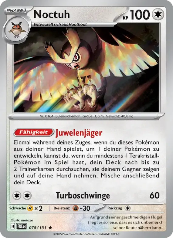 Noctuh 78 – Prismatische Entwicklungen