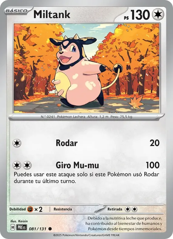 Miltank 81 – Evoluciones Prismáticas