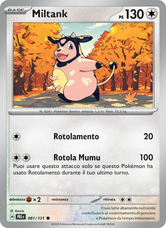Miltank 81 – Evoluzioni Prismatiche