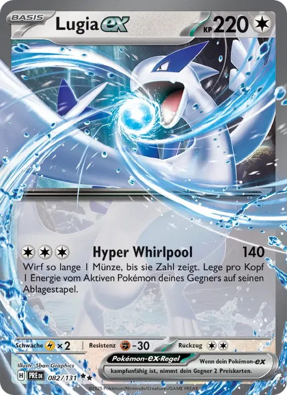 Lugia-ex 82 – Prismatische Entwicklungen