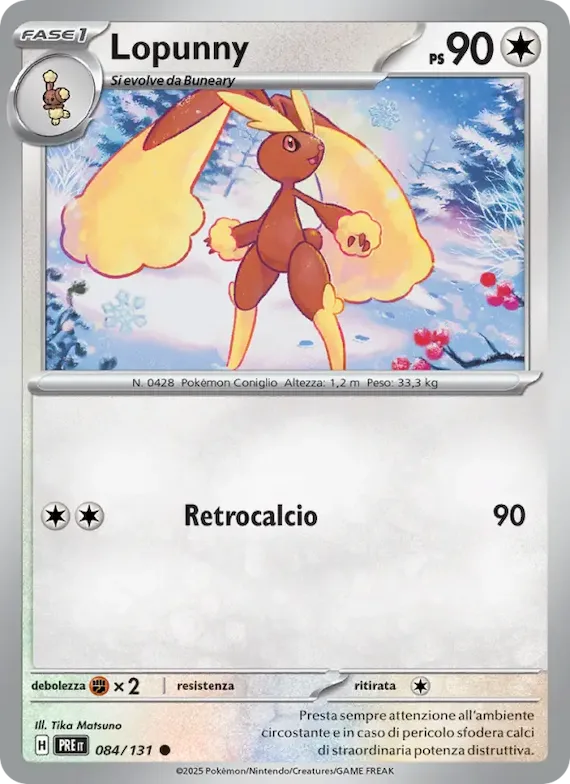 Lopunny 84 – Evoluzioni Prismatiche