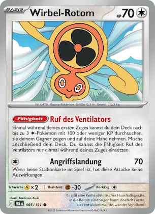 Wirbel-Rotom Nr. 85 – Prismatic Evolutions