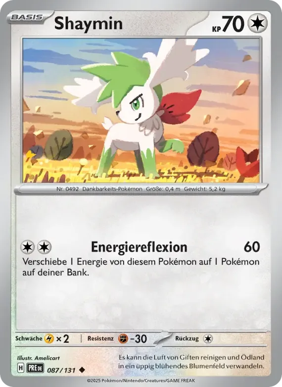 Shaymin 87 – Prismatische Entwicklungen