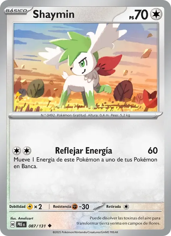 Shaymin 87 – Evoluciones Prismáticas