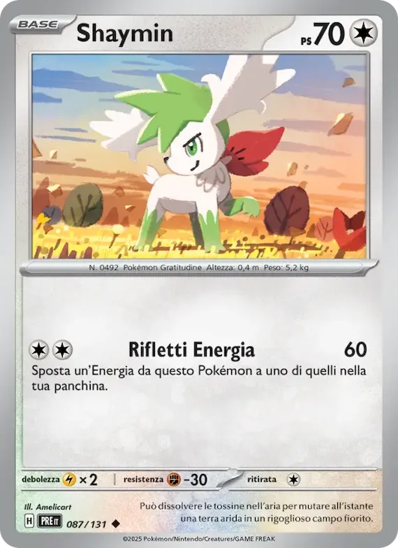 Shaymin 87 – Evoluzioni Prismatiche