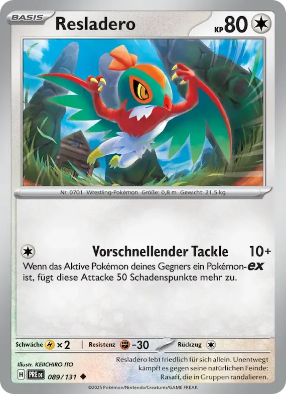 Resladero 89 – Prismatische Entwicklungen