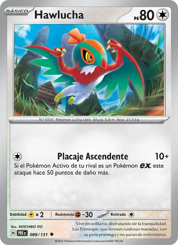 Hawlucha 89 – Evoluciones Prismáticas