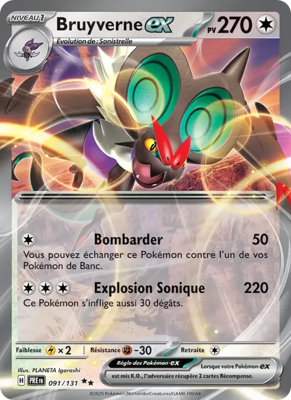 Bruyverne-ex 91 – Évolutions Prismatiques