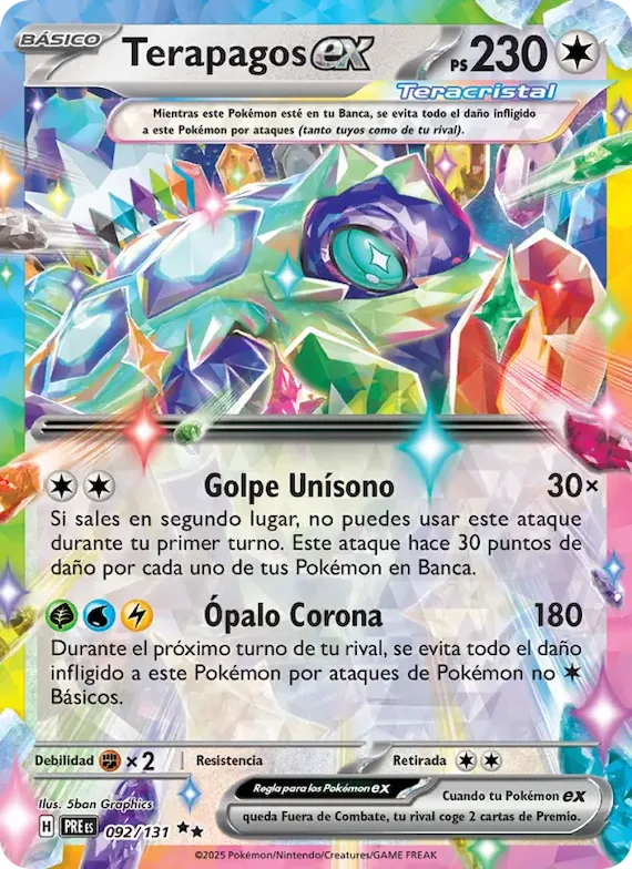 Terapagos ex 92 – Evoluciones Prismáticas