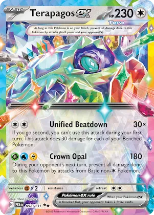 Terapagos ex #92 – Prismatic Evolutions