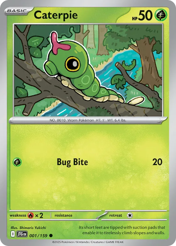 Caterpie 1 – Amigos de Jornada
