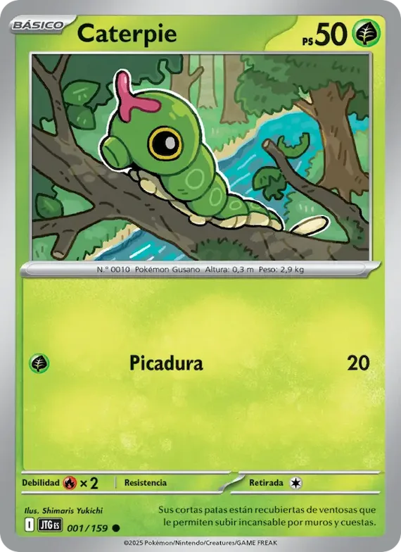 Caterpie 1 – Juntos de Aventuras
