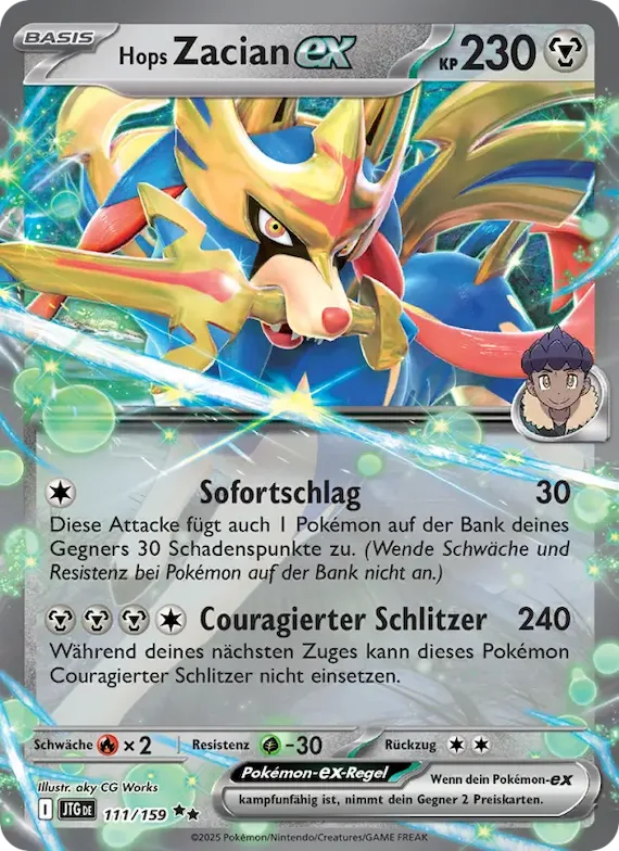 Hops Zacian-ex 111 – Reisegefährten