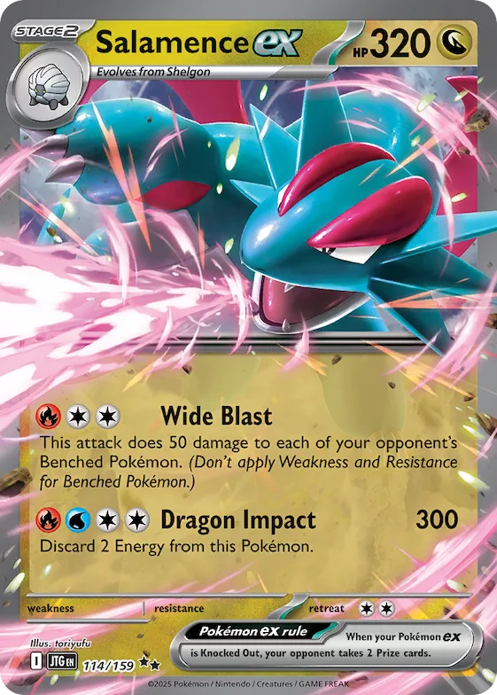 Salamence ex #114 – Journey Together