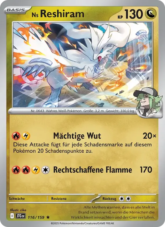 Ns Reshiram 116 – Reisegefährten