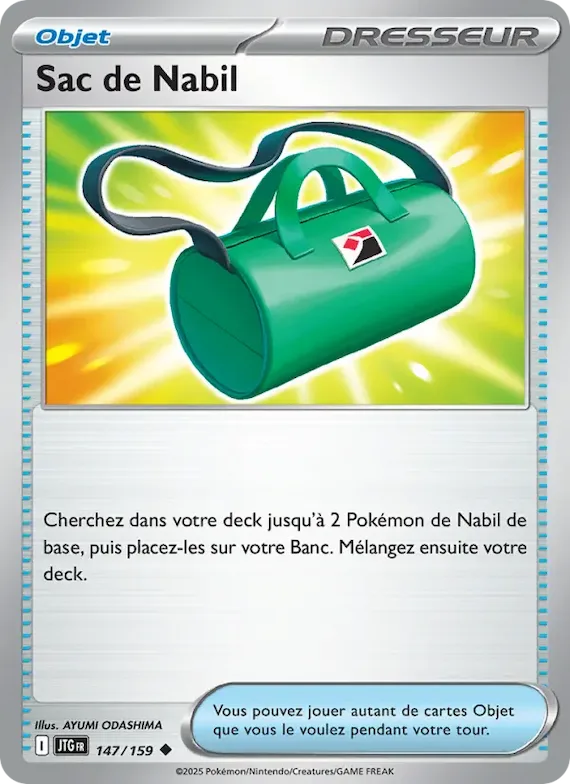 Sac de Nabil 147 – Aventures Ensemble