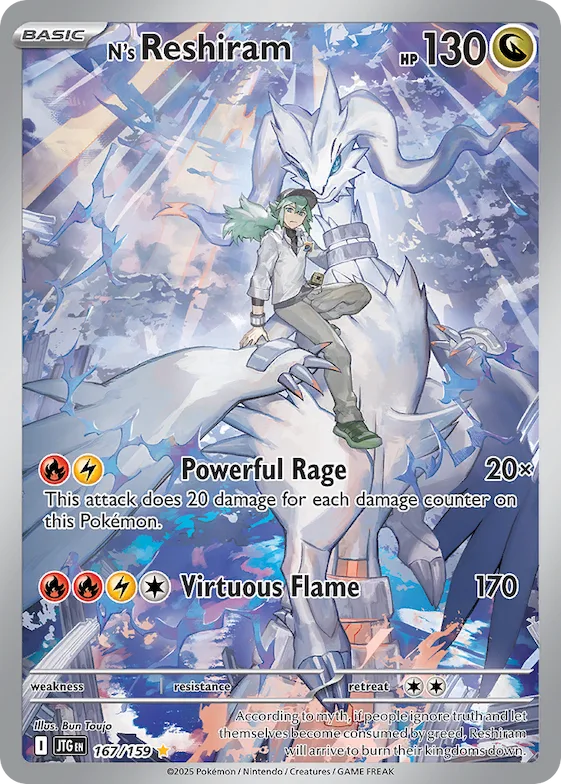 N's Reshiram #167 – Journey Together